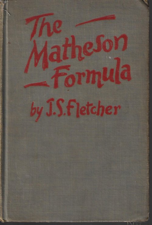 FLETCHER, J. S. - The Matheson Formula