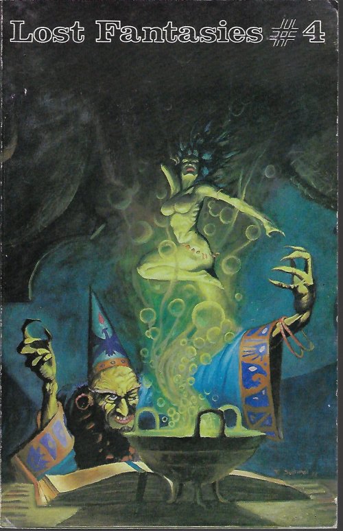 LOST FANTASIES (H. WARNER MUNN; HENRY WHITEHEAD; G. G. PENDARVES; ROBERT E. HOWARD; FRANK BELKNAP LONG) - Lost Fantasies #4, 1976