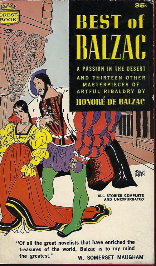 BALZAC, HONORE DE - Best of Balzac; 