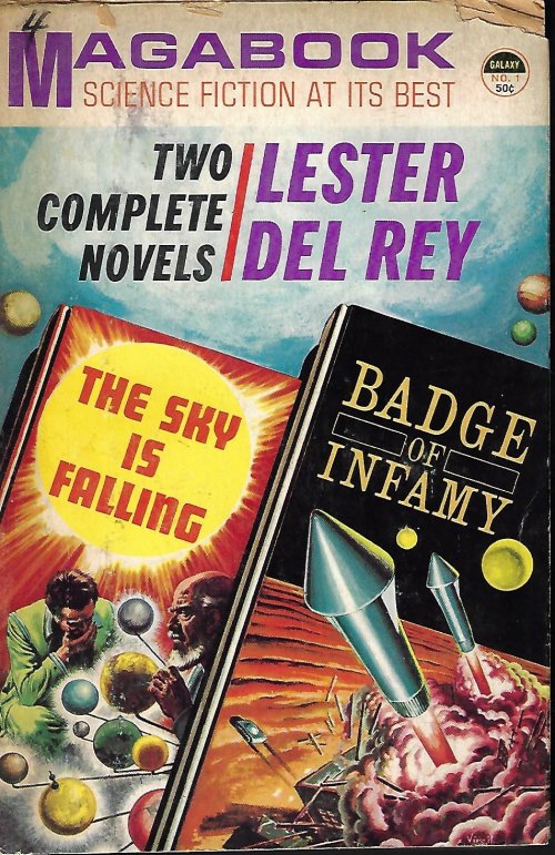 DEL REY, LESTER - Badge of Infamy / the Sky Is Falling; Magabook No. 1