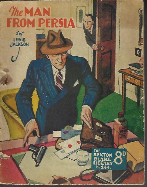 JACKSON, LEWIS - SEXTON BLAKE LIBRARY - The Man from Persia: The Sexton Blake Library (Fourth Series) No. 244 [1951]