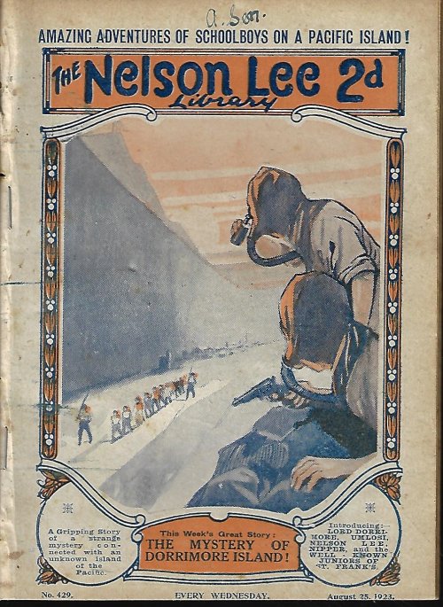 NELSON LEE LIBRARY (EDWY SEARLES BROOKS) - The Nelson Lee Library: No 429, August, Aug. 1923 (