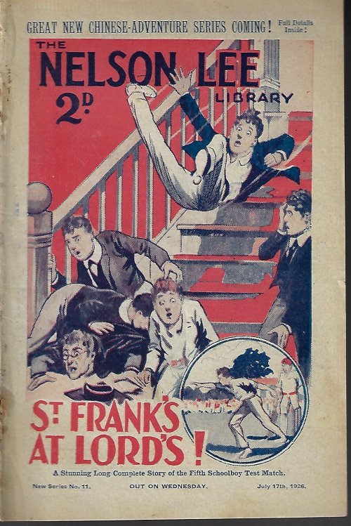 NELSON LEE LIBRARY (EDWY SEARLES BROOKS; COLIN COLLINS) - The Nelson Lee Library; the St. Frank's Weekly: New Series No 11, July 17, 1926 (
