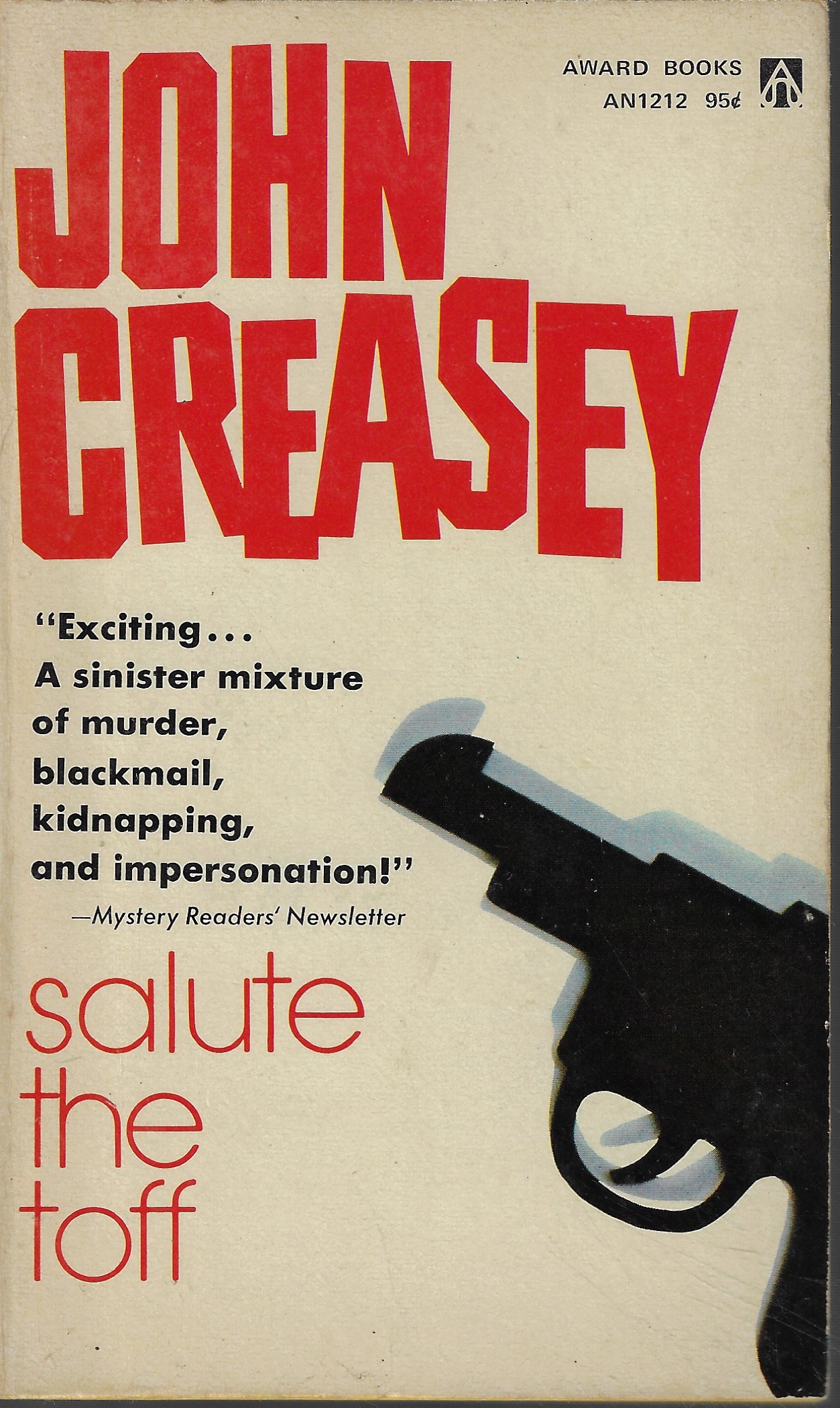 CREASEY, JOHN - Salute the Toff