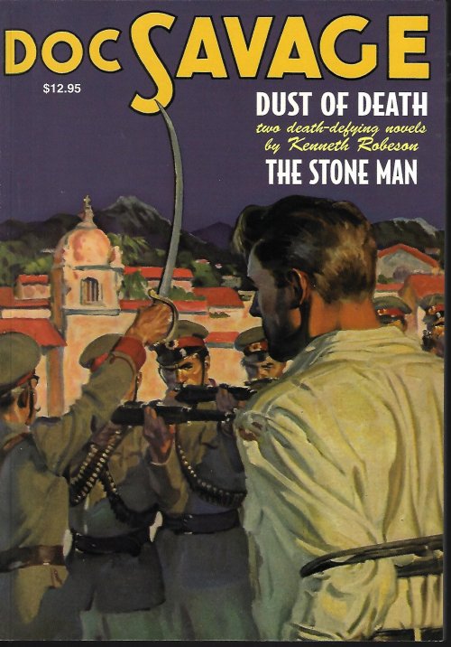 DOC SAVAGE (LESTER DENT WRITING AS KENNETH ROBESON) - Doc Savage #10: Dust of Death & the Stone Man