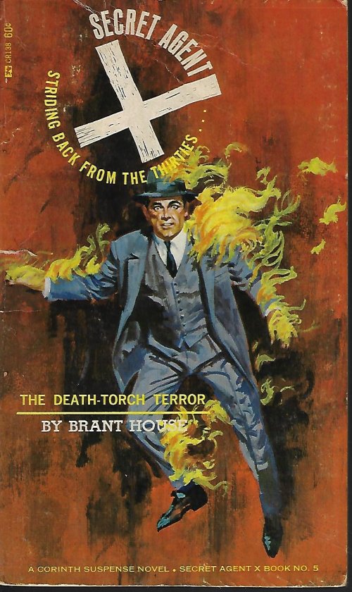 HOUSE, BRANT - The Death-Torch Terror: Secret Agent X #5