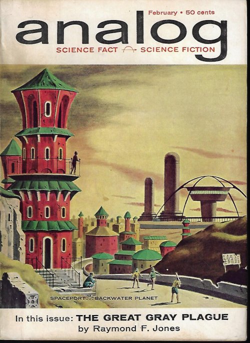 ANALOG (RAYMOND F. JONES; SAM & JANET ARGO; J. F. BONE; NEIL GOBLE) - Analog Science Fact & Science Fiction: February, Feb. 1962