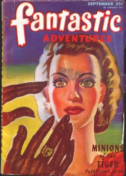 FANTASTIC ADVENTURES (CHESTER S. GEIER; WM. LAWRENCE HAMLING; JOHN P. LENAHAN; BERKELEY LIVINGSTON; LEROY YERXA; ROG PHILLIPS) - Fantastic Adventures: September, Sept. 1946