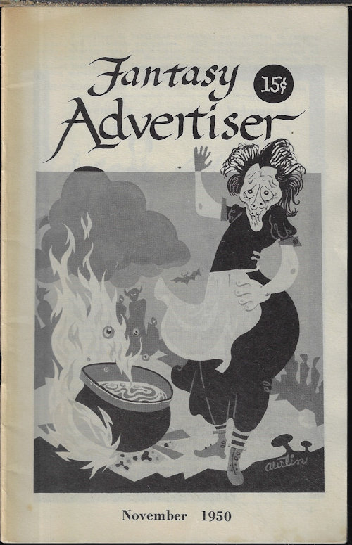 FANTASY ADVERTISER (JULIAN PARR) - Fantasy Advertiser: November, Nov. 1950