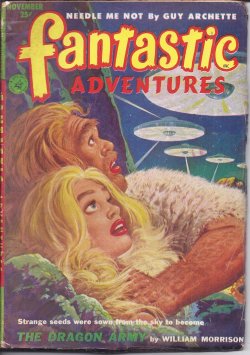 FANTASTIC ADVENTURES (WILLIAM MORRISON; E. LESLIE STEWART; BRYCE WALTON; GUY ARCHETTE; WM. P. MCGIVERN; E. K. JARVIS) - Fantastic Adventures: November, Nov. 1952