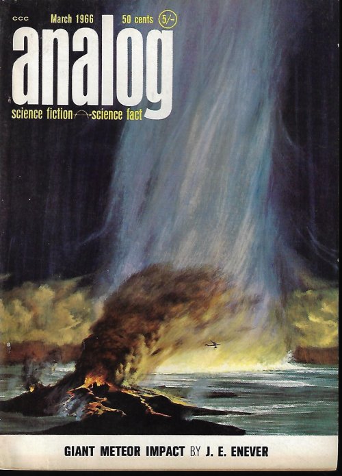 ANALOG (VERNOR VINGE; JOE POYER; ANNE MCCAFFREY; ALEXANDER B. MALEC; KEITH LAUMER) - Analog Science Fiction/ Science Fact: March, Mar. 1966