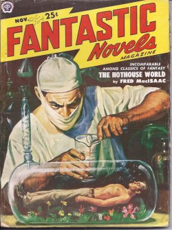 FANTASTIC NOVELS (FRED MACISAAC; HARRY WALTON) - Fantastic Novels: November, Nov. 1950 ( 