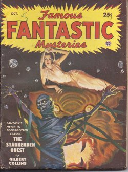 FAMOUS FANTASTIC MYSTERIES (GILBERT COLLINS) - Famous Fantastic Mysteries: October, Oct. 1949 (