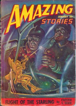 AMAZING (CHESTER S. GEIER; ROG PHILLIPS; DON WILCOX; OGE-MAKE; RICHARD S. SHAVER) - Amazing Stories: January, Jan. 1948