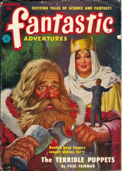 FANTASTIC ADVENTURES (PAUL W. FAIRMAN; ROBERT MOORE WILLIAMS; JOHN MCGREEVEY; WILLIAM P. MCGIVERN; WALTER M. MILLER, JR.) - Fantastic Adventures: September, Sept. 1951