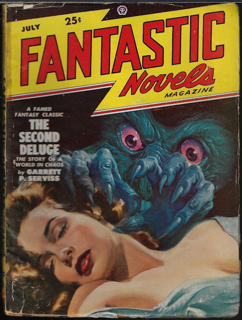 FANTASTIC NOVELS (GARRETT P. SERVISS; FRANK LILLIE POLLOCK) - Fantastic Novels: July 1948 (