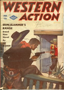 WESTERN ACTION (LEE FLOREN; JOE AUSTELL SMALL; ARCHIE JOCELYN; LEO HOBAN) - Western Action: February, Feb. 1945