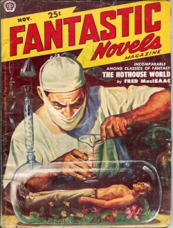 FANTASTIC NOVELS (FRED MACISAAC; HARRY WALTON) - Fantastic Novels: November, Nov. 1950 ( 