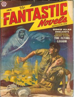 FANTASTIC NOVELS (GEORGE ALLEN ENGLAND) - Fantastic Novels: January, Jan. 1950 (