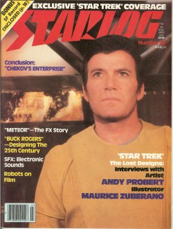 STARLOG (MAURICE ZUBERANO; ANDY PROBERT) - Starlog: #32; March, Mar. 1980