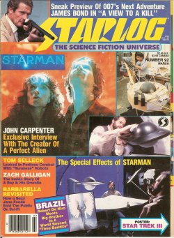STARLOG - Starlog: #92; March, Mar. 1985