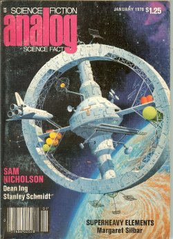 ANALOG (SAM NICHOLSON; DEAN ING; STANLEY SCHMIDT; L. E. MODESITT, JR.; ARSEN DARNAY; KEVIN O'DONNELL, JR.) - Analog Science Fiction/ Science Fact: January, Jan. 1978