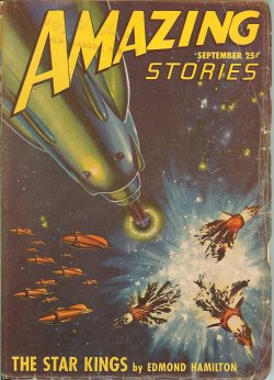 AMAZING (EDMOND HAMILTON; ROG PHILLIPS; LEE FRANCIS; FRANCES YERXA) - Amazing Stories: September, Sept. 1947 (