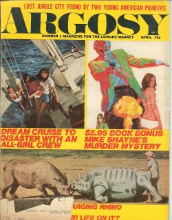 ARGOSY (BRETT HALLIDAY; GEOFF TAYLOR) - Argosy Weekly: April, Apr. 1971 (