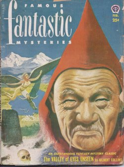 FAMOUS FANTASTIC MYSTERIES (GILBERT COLLINS; L. MAJOR REYNOLDS) - Famous Fantastic Mysteries: February, Feb. 1952 (
