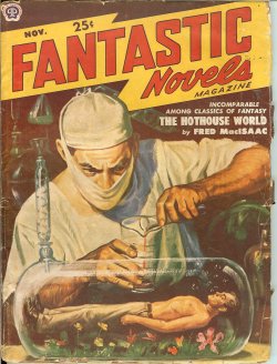 FANTASTIC NOVELS (FRED MACISAAC; HARRY WALTON) - Fantastic Novels: November, Nov. 1950 ( 