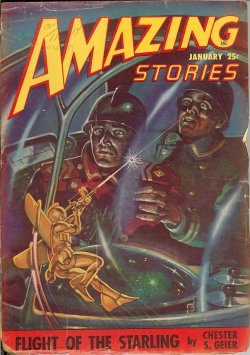 AMAZING (CHESTER S. GEIER; ROG PHILLIPS; DON WILCOX; OGE-MAKE; RICHARD S. SHAVER) - Amazing Stories: January, Jan. 1948