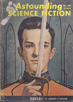 ASTOUNDING (GORDON DICKSON; FRANK HERBERT; DAVID GORDON - AKA RANDALL GARRETT; LARRY M. HARRIS - AKA LAURENCE JANIFER; ROGER KUYKENDALL; GEORGE O. SMITH; PHILIP LATHAM - AKA ROBERT S. RICHARDSON) - Astounding Science Fiction: May 1959 (