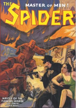 THE SPIDER (NORVELL PAGE WRITING AS GRANT STOCKBRIDGE) - Master of the Flaming Horde; the Spider #50 (Orig. The Spider Magzine: November, Nov. 1937)