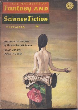 F&SF (THOMAS BURNETT SWANN; BRYCE WALTON; ED. M. CLINTON; NORMAN SPINRAD; BRIAN CLEVE; JAMES THURBER) - The Magazine of Fantasy and Science Fiction (F&Sf) - November, Nov. 1966