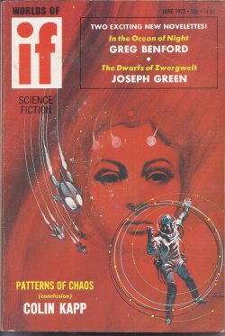 IF (GREG BENFORD; JOSEPH GREEN; COLIN KAPP; DAVID MAGIL; LEE KILLOUGH; J. W. SCHUTZ) - If Worlds of Science Fiction: June 1972 (
