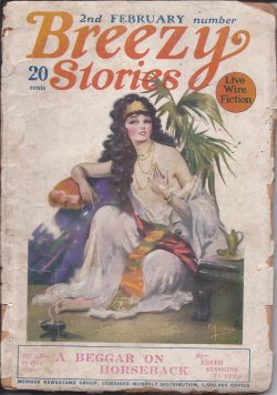 BREEZY (EDITH SESSIONS TUPPER; RONALD ROYCE; ALAN WILLIAMS; HAROLD DE POLO; MYRTLE LEVY GAYLORD; MARY SEARS; R. S. HOLGATE; GARRETT FORT; LOUISE WINTER; PEGGY GADDIS; ROBERT V. HIGGINS; MILDRED STRIBLING RIBBLE; HARRIETTE WILBUR; H. W. DUNNING) - Breezy Stories: 2nd February, Feb. 1925