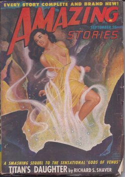 AMAZING (JOHN C. ROSS; SAMUEL F. ROECA; RICHARD SHAVER) - Amazing Stories: September, Sept. 1948