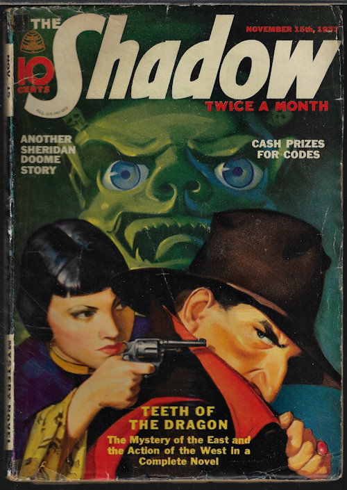 SHADOW (MAXWELL GRANT; STEPHEN GOULD; HENRY LYSING; GEORGE ALLAN MOFFATT; MILTON BURNS; DEAN CALLAHAN) - The Shadow: November, Nov. 15, 1937 (