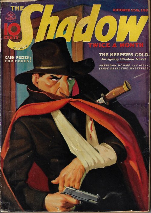 SHADOW (MAXWELL GRANT; ROBERT ARTHUR; HENRY LYSING; STEPHEN GOULD; DEAN CALLAHAN; HAROLD A. DAVIS) - The Shadow: October, Oct. 15, 1937 (