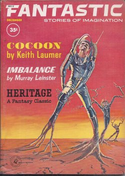 FANTASTIC (E. J. DERRINGER; KEITH LAUMER; MURRAY LEINSTER; JACK SHARKEY) - Fantastic Stories of the Imagination: December, Dec. 1962