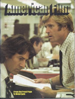 AMERICAN FILM (LARRY MCMURTRY) - American Film Journal of the Film and Television Arts: October, Oct. 1975 (Bruce Lee)