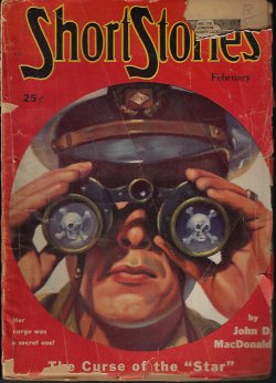 SHORT STORIES (PETE KUHLHOFF; JOHN D. MACDONALD; CADDO CAMERON; BERTRAND W. SINCLAIR; PAUL DURST; HENRY HERBERT KNIBBS; HOLMAN DAY; BERTON E. COOK; JOHN B. COVEL; HAROLD TITUS) - Short Stories: February, Feb. 1951