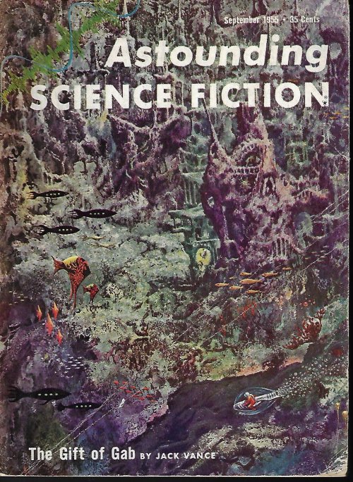 ASTOUNDING (JACK VANCE; JOHN A. SENTRY - AKA ALGIS BUDRYS; G. C. EDMONDSON; MURRAY LEINSTER; ERIC FRANK RUSSELL) - Astounding Science Fiction: September, Sept. 1955