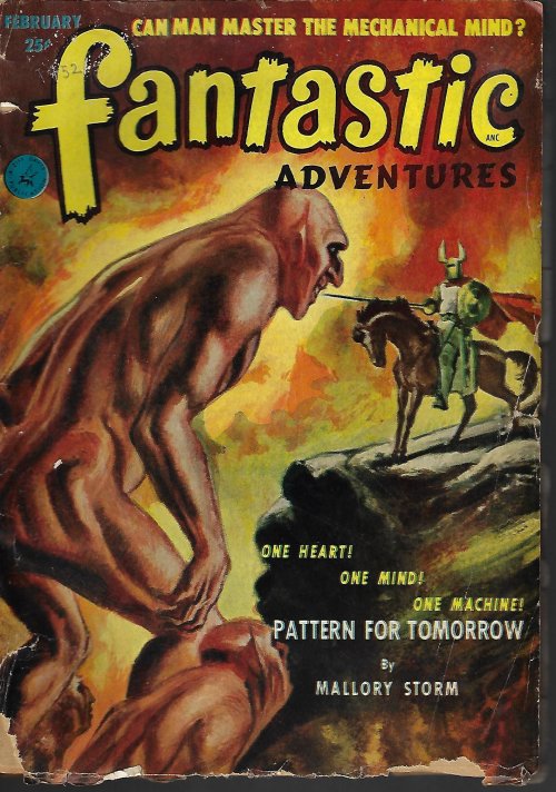 FANTASTIC ADVENTURES (MALLORY STORM AKA PAUL W. FAIRMAN; PAUL W. FAIRMAN; CHESTER S. GEIER; IVAR JORGENSEN; MILTON LESSER) - Fantastic Adventures: February, Feb. 1952