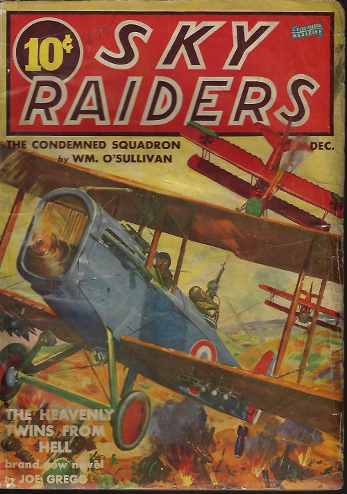 SKY RAIDERS (JOE GREGG; WILLIAM O'SULLIVAN; HERBERT MCNARY; ORLANDO RIGONI) - Sky Raiders: December, Dec. 1939