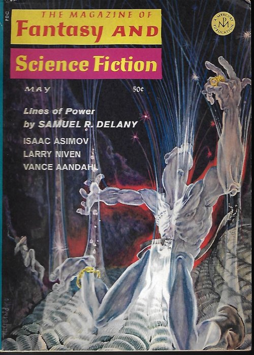F&SF (SAMUEL R. DELANY; DAVID REDD; BAIRD SEARLES; LEONARD TUSHNET; VANCE AANDAHL; LARRY NIVEN) - The Magazine of Fantasy and Science Fiction (F&Sf): May 1968