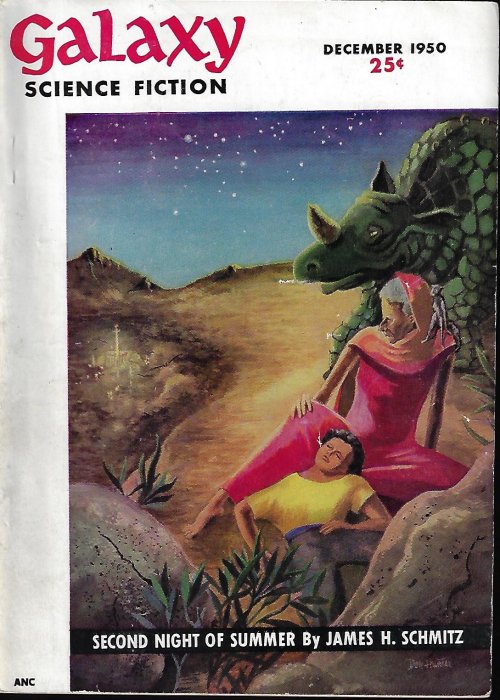 GALAXY (JAMES H. SCHMITZ; CLIFFORD D. SIMAK; RAYMOND F. JONES; SAM MERWIN, JR.; ROSS ROCKLYNNE; RICHARD MATHESON; WILLY LEY) - Galaxy Science Fiction: December, Dec. 1950
