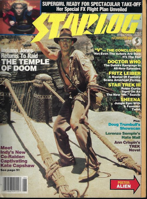 STARLOG (FRITZ LEIBER) - Starlog: #83; June 1984