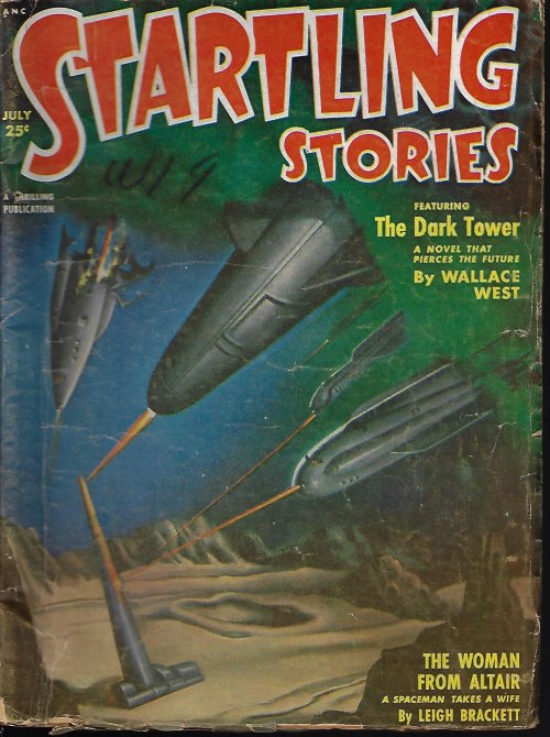 STARTLING (WALLACE WEST; LEIGH BRACKETT; CARTER SPRAGUE - AKA SAM MERWIN, JR.; RICHARD MATHESON; MATT LEE) - Startling Stories: July 1951