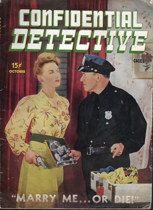CONFIDENTIAL DETECTIVE - Confidential Detective Cases: October, Oct. 1943